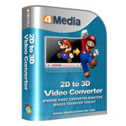 4Media 2D to 3D Video Converter