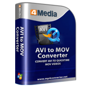 4Media AVI to MOV Converter