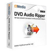 4Media DVD to Audio Converter for Mac