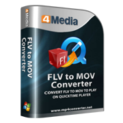 4Media FLV to MOV Converter