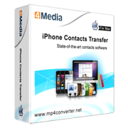 4Media iPhone Contacts Transfer for Mac