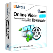 4Media Online Video Downloader for Mac