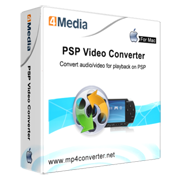 4Media PSP Video Converter for Mac