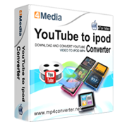 4Media YouTube to iPod Converter for Mac