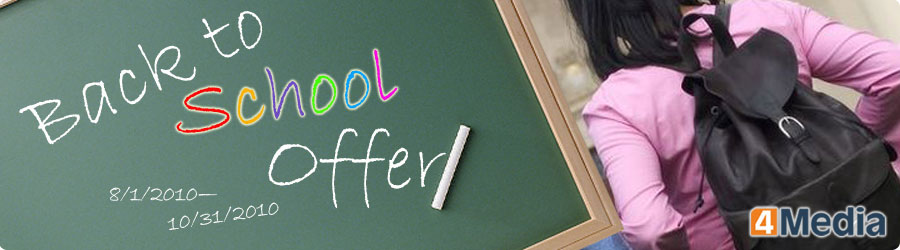 Back to School Offer