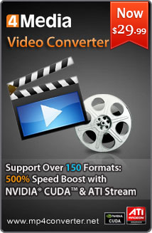 4Media Video Converter for Windows