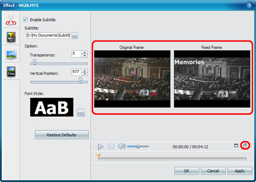 Convert AVCHD MOD videos