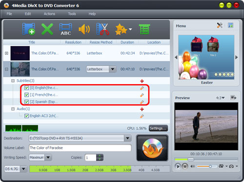 How to convert DivX to DVD