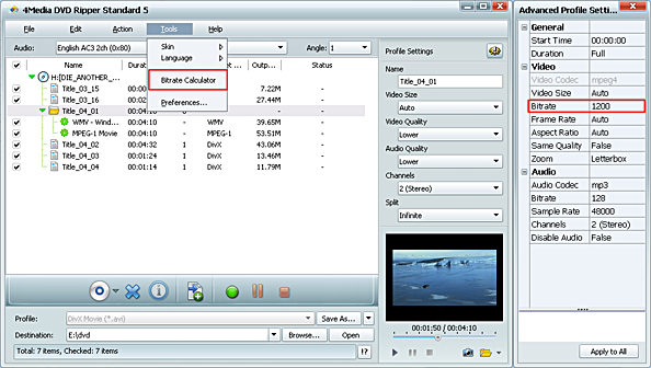 DVD to video converting software