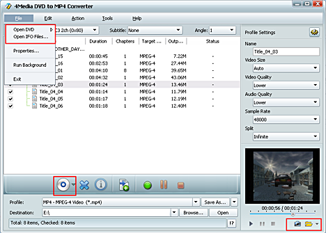 How to convert dvd to Archos AVI