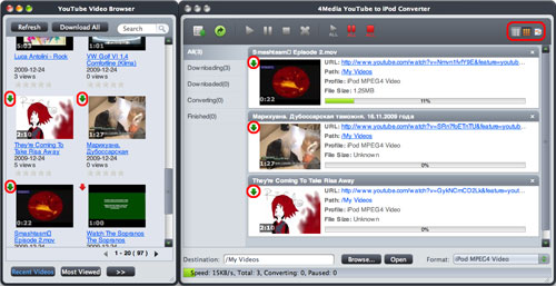 Convert YouTube to iPod for Mac