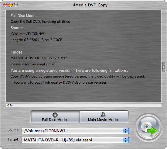 4Media DVD Copy for Mac