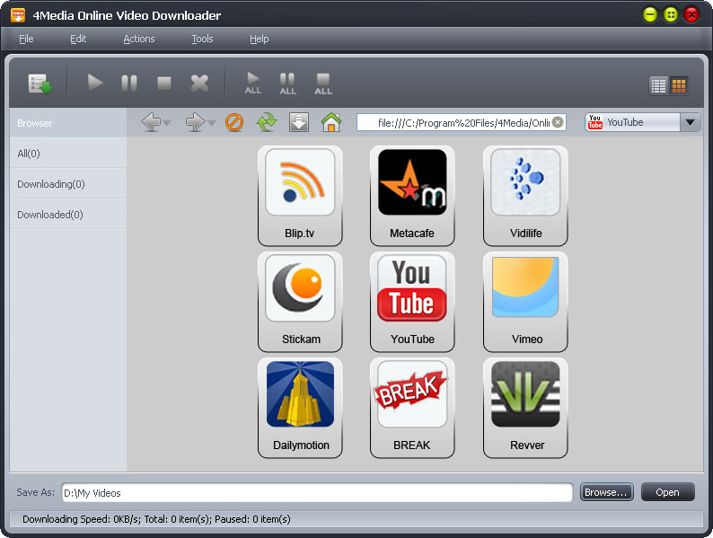 4Media Online Video Downloader