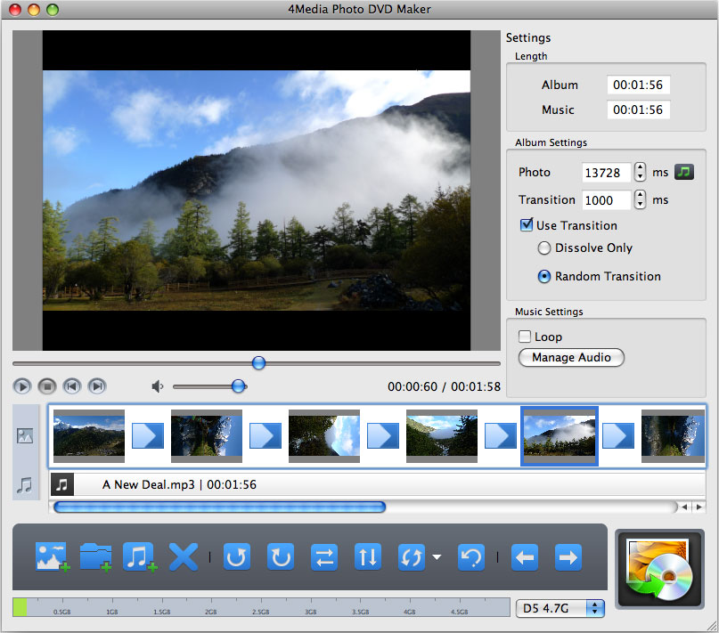 4Media Photo DVD Maker for Mac