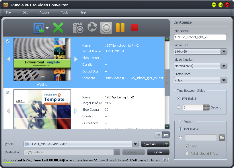 4Media PPT to Video Converter