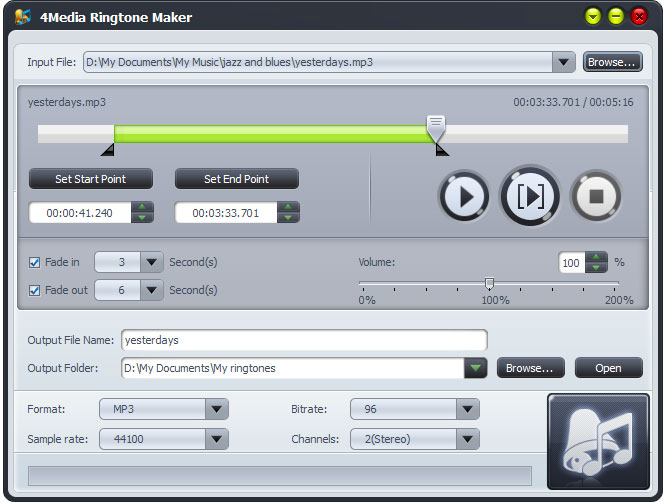 4Media Ringtone Maker