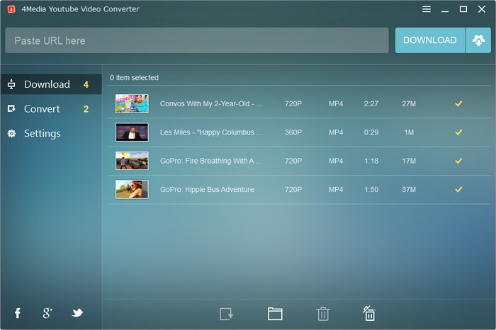 4Media YouTube Video Converter