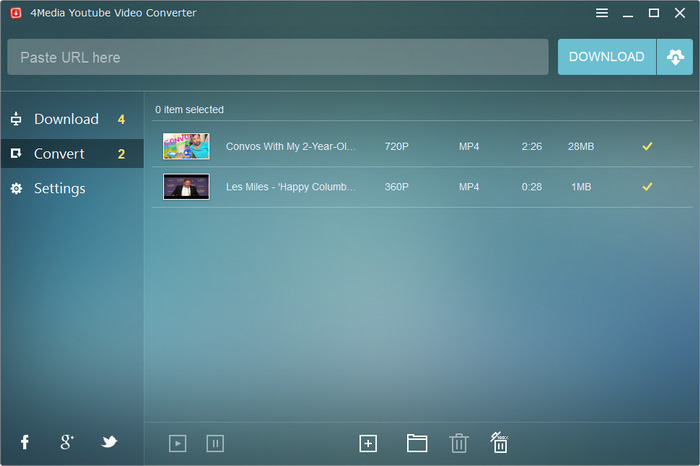 4Media YouTube Video Converter